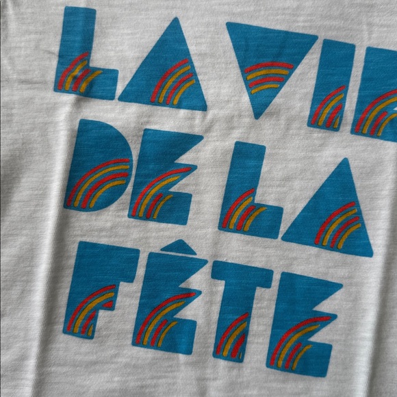 Mother White Graphic 'La Vie De La Tête' Tee - Picture 2 of 5